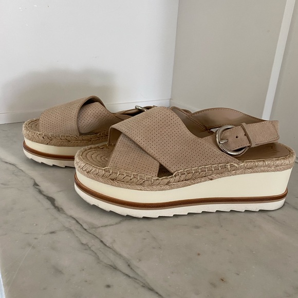 Marc Fischer LTD Gellyn Espadrille platform sandal size 7.5 - Picture 4 of 10